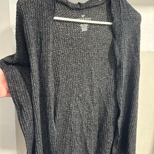 American Eagle Outfitters Charcoal Cardigan